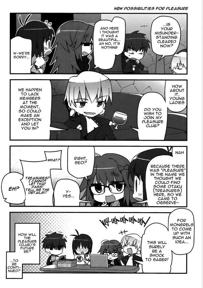 Type-Moon Gakuen - Chibi Chuki! Chapter 4 page 9 - Chapter 4: Refreshing Youth