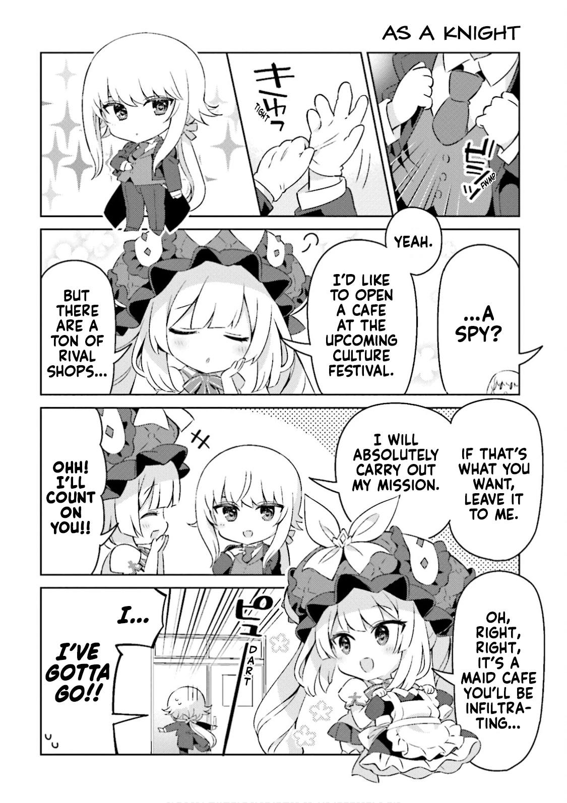 Type-Moon Gakuen - Chibi Chuki! Chapter 40 page 2 - Chapter 40: 40th Period: Infiltrate the Butler Cafe!