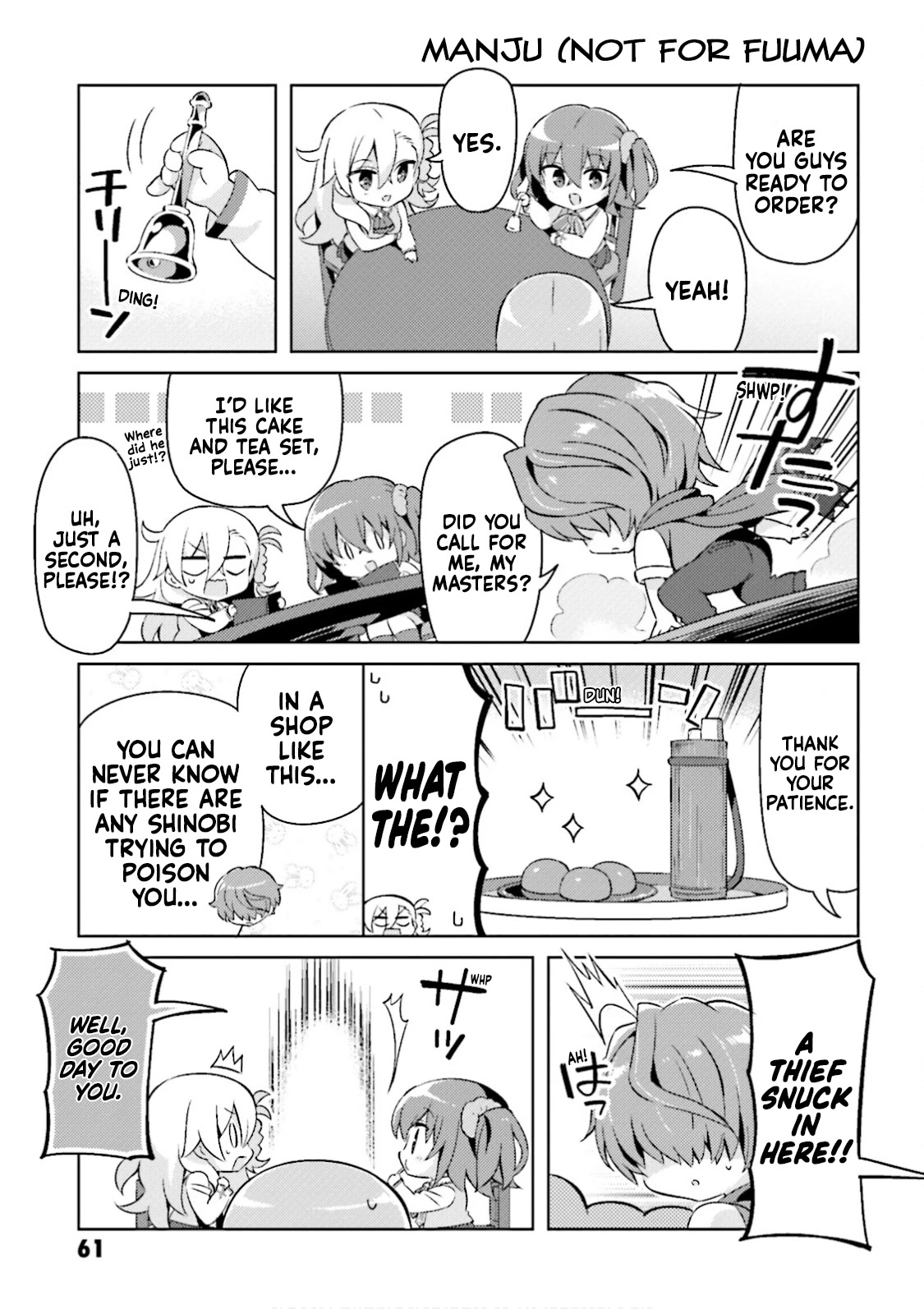Type-Moon Gakuen - Chibi Chuki! Chapter 40 page 9 - Chapter 40: 40th Period: Infiltrate the Butler Cafe!