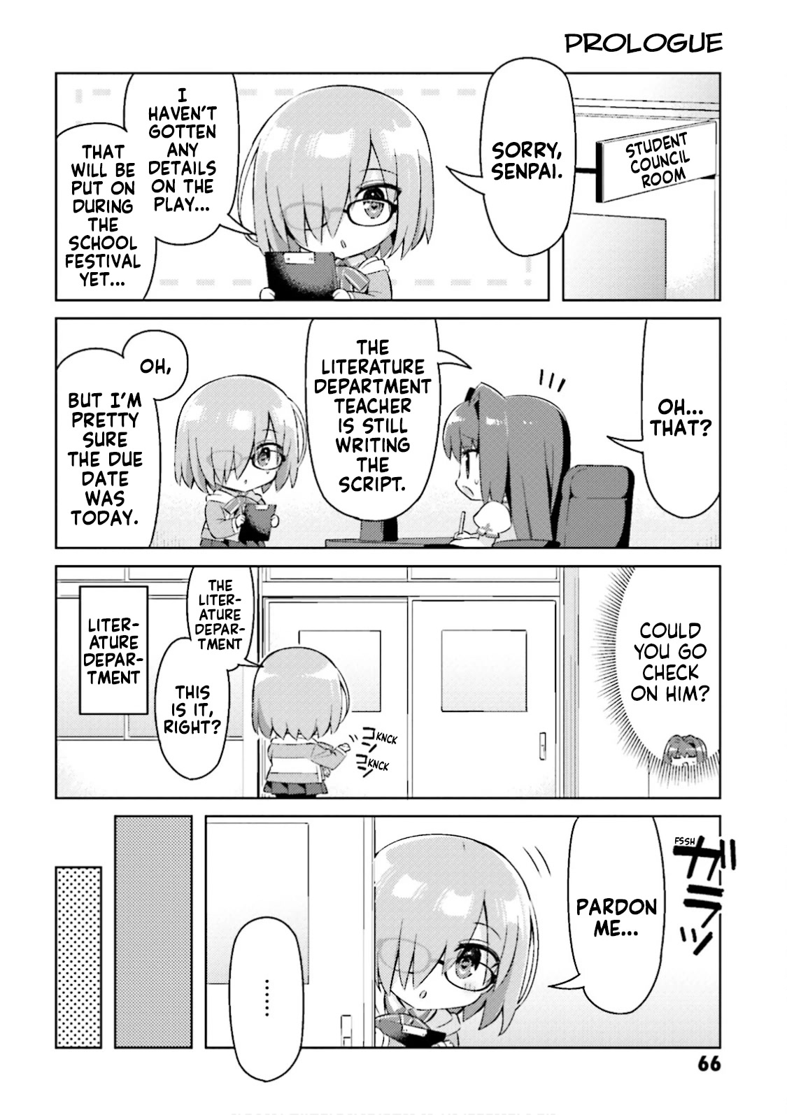 Type-Moon Gakuen - Chibi Chuki! Chapter 41 page 2 - Chapter 41: 41st Period: Type-Moon Masterpiece Theatre
