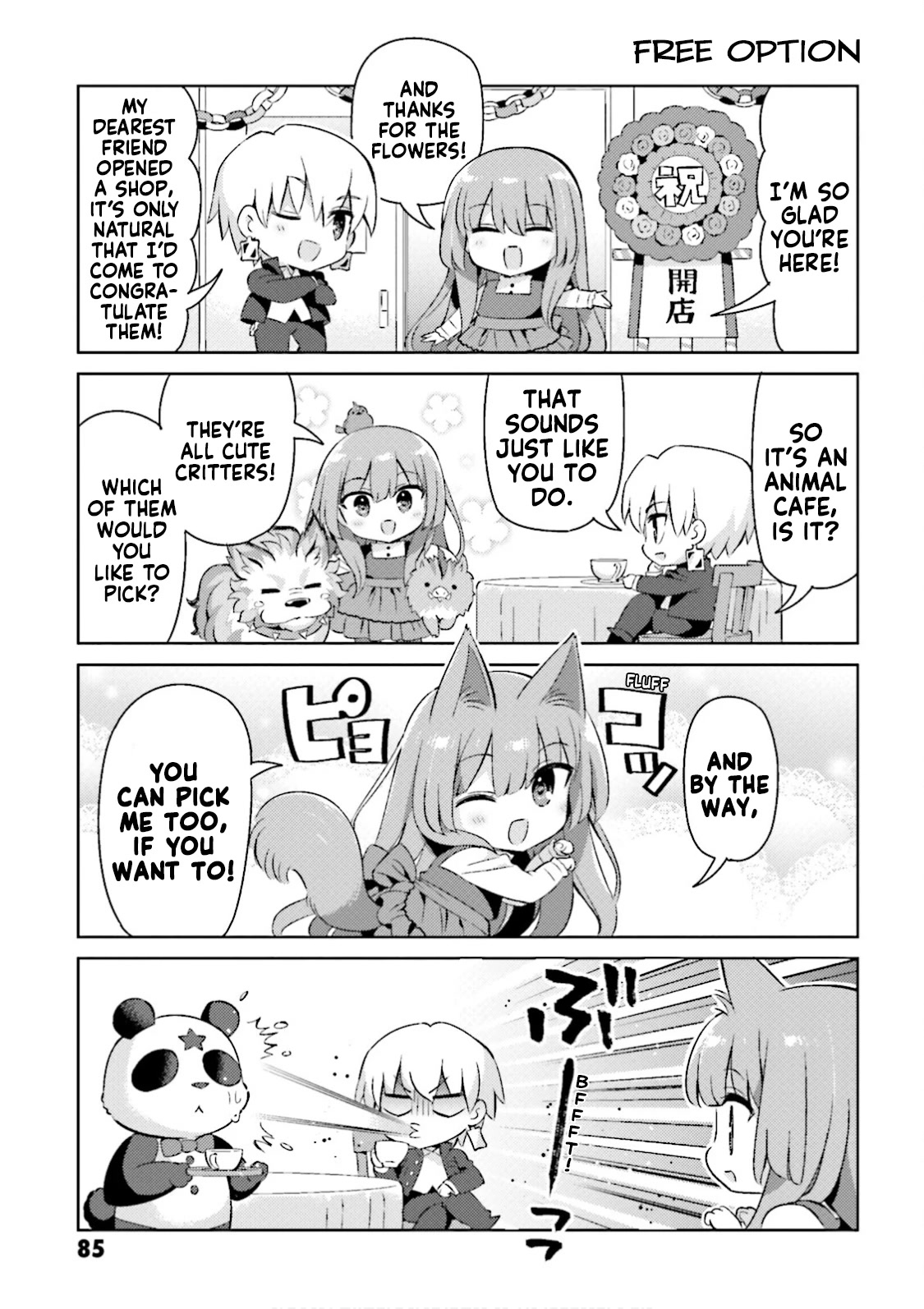 Type-Moon Gakuen - Chibi Chuki! Chapter 42 page 9 - Chapter 42: 42nd Period: School Festival Begins!