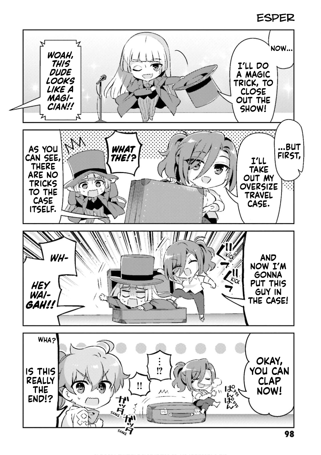 Type-Moon Gakuen - Chibi Chuki! Chapter 43 page 10 - Chapter 43: 43rd Period: The Talent Show
