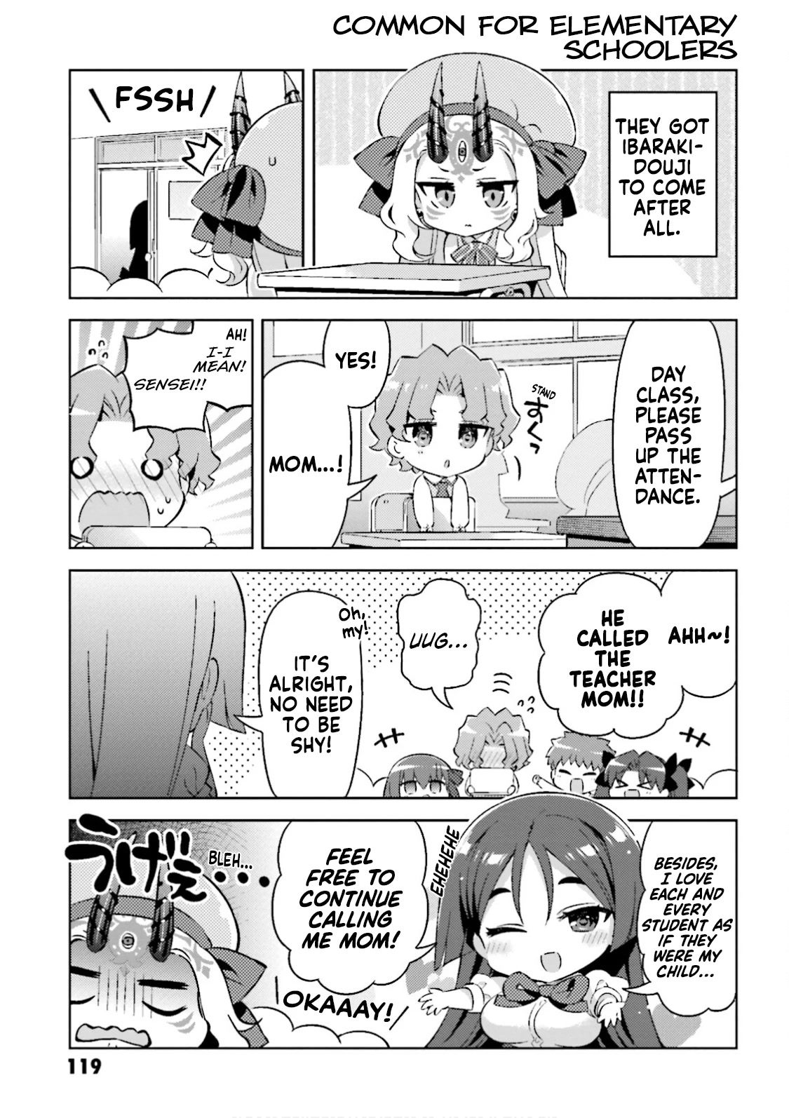 Type-Moon Gakuen - Chibi Chuki! Chapter 44.8 page 3 - Chapter 44.8: Extra Period: Do you have Bananas?