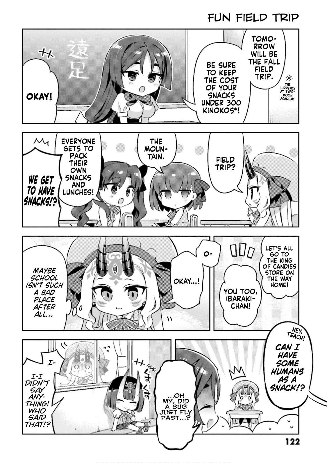 Type-Moon Gakuen - Chibi Chuki! Chapter 44.8 page 6 - Chapter 44.8: Extra Period: Do you have Bananas?