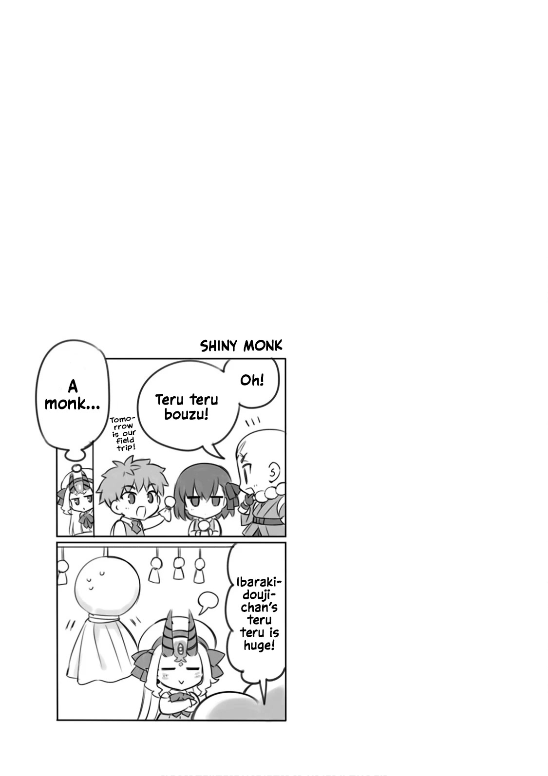 Type-Moon Gakuen - Chibi Chuki! Chapter 44.8 page 7 - Chapter 44.8: Extra Period: Do you have Bananas?
