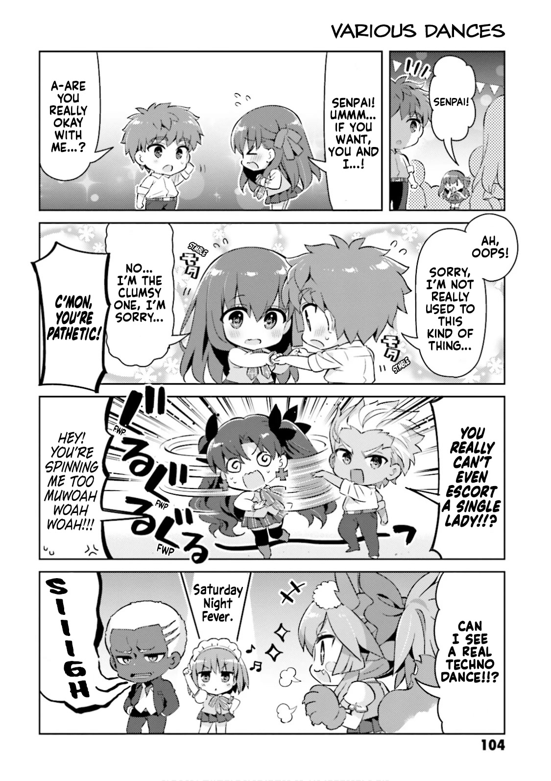 Type-Moon Gakuen - Chibi Chuki! Chapter 44 page 4 - Chapter 44: 44th Period: C'mon! To The Ball!