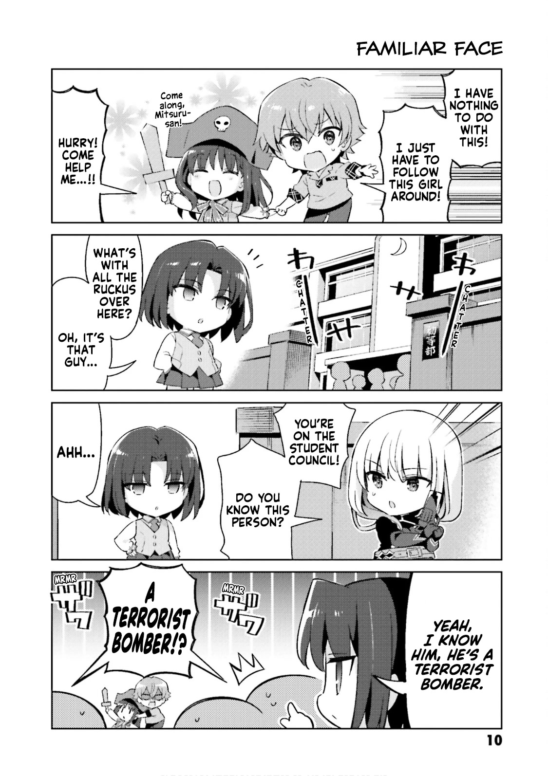 Type-Moon Gakuen - Chibi Chuki! Chapter 45 page 11 - Chapter 45: 45th Period: You're Under Arrest! By The Goddess