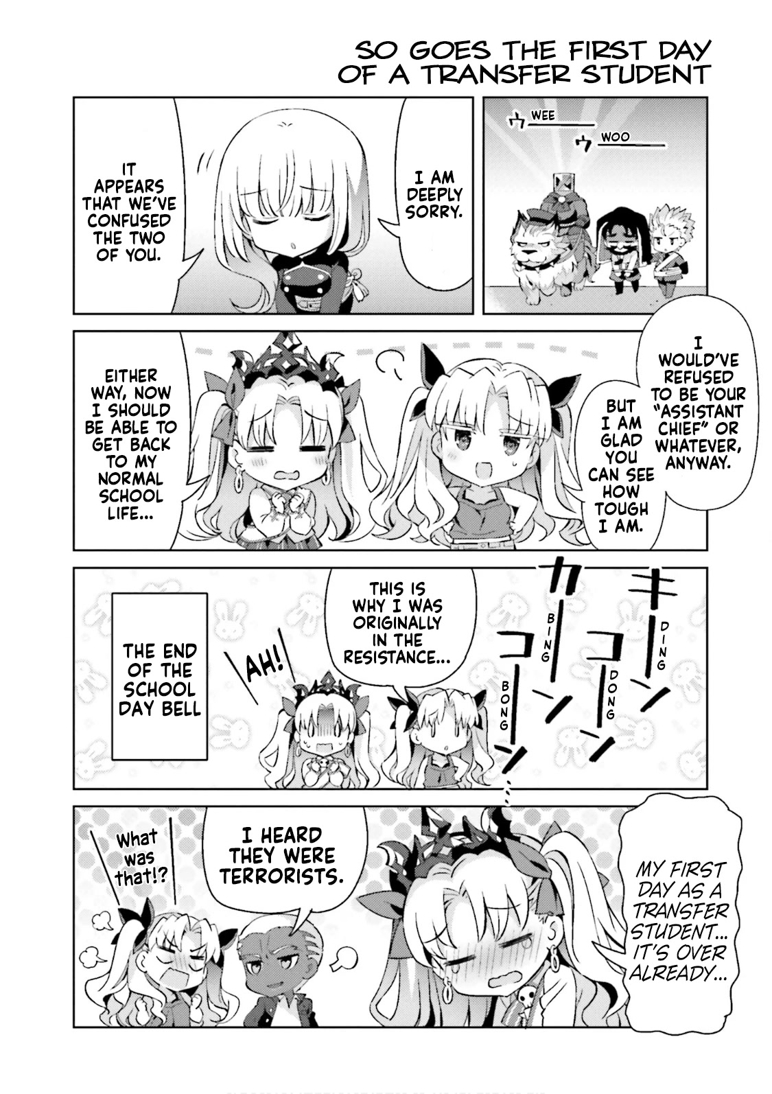 Type-Moon Gakuen - Chibi Chuki! Chapter 45 page 13 - Chapter 45: 45th Period: You're Under Arrest! By The Goddess