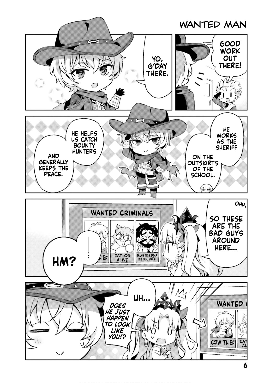 Type-Moon Gakuen - Chibi Chuki! Chapter 45 page 7 - Chapter 45: 45th Period: You're Under Arrest! By The Goddess
