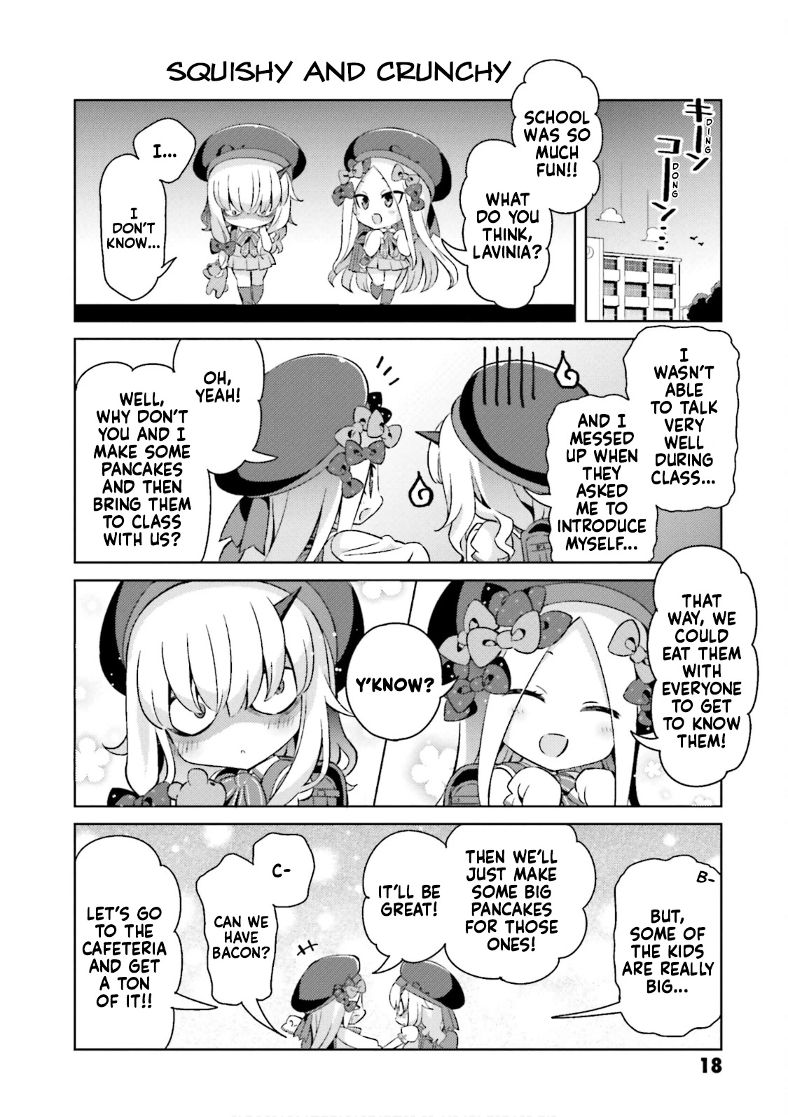 Type-Moon Gakuen - Chibi Chuki! Chapter 46 page 4 - Chapter 46: 46th Period: I'm Lovin' It