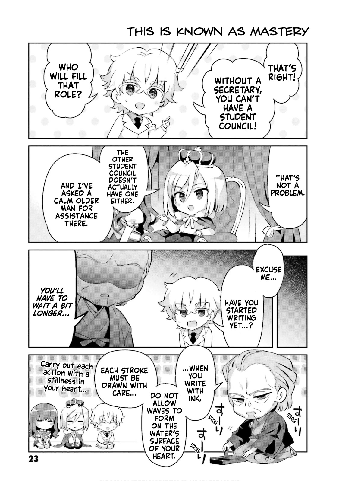 Type-Moon Gakuen - Chibi Chuki! Chapter 47 page 5 - Chapter 47: 47th Period: Secret Student Council