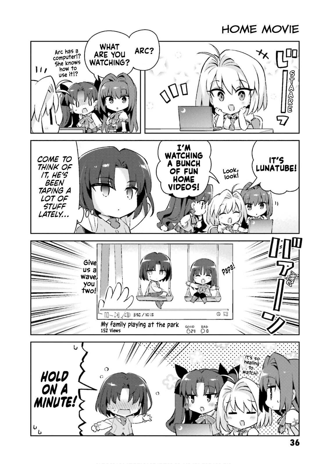 Type-Moon Gakuen - Chibi Chuki! Chapter 49 page 2 - Chapter 49: 49th Period: Channel Opening