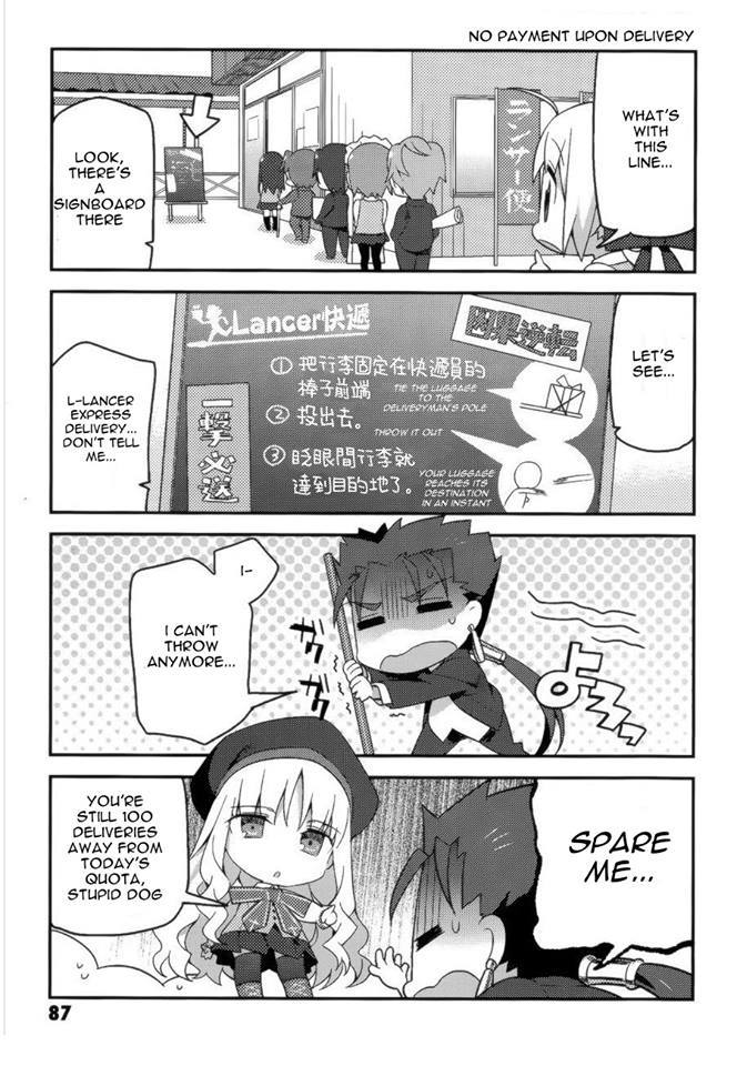 Type-Moon Gakuen - Chibi Chuki! Chapter 5 page 11 - Chapter 5: Rin and Silver