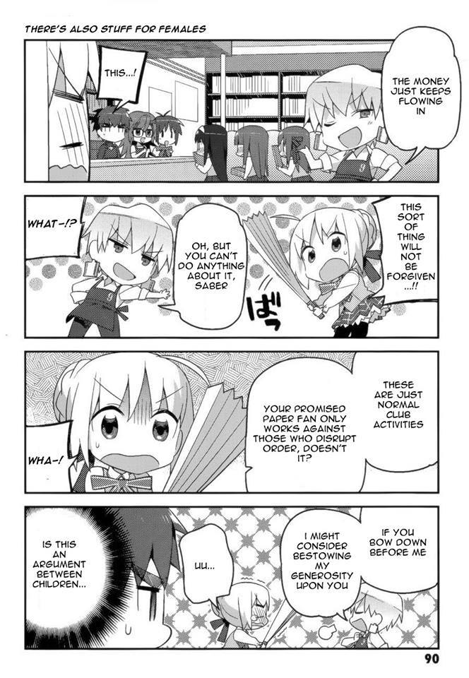 Type-Moon Gakuen - Chibi Chuki! Chapter 5 page 14 - Chapter 5: Rin and Silver