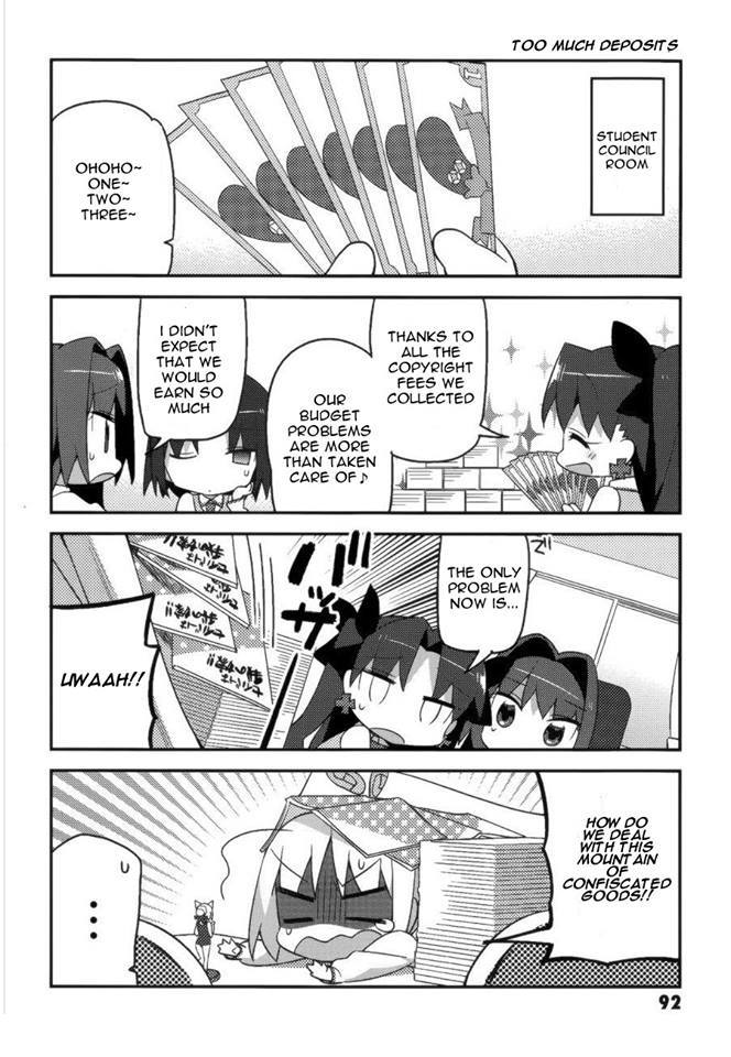 Type-Moon Gakuen - Chibi Chuki! Chapter 5 page 17 - Chapter 5: Rin and Silver