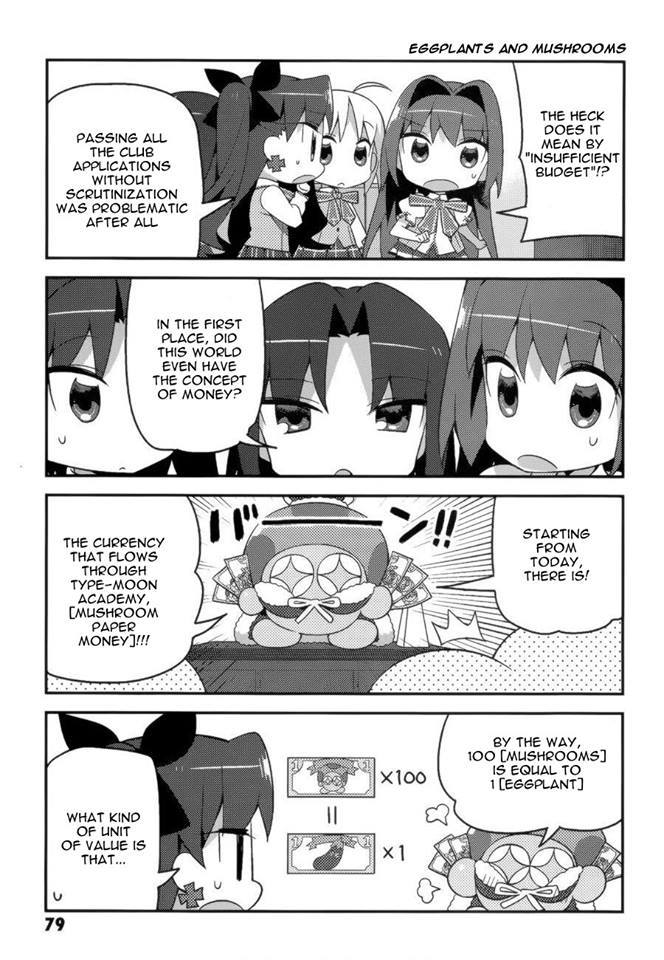 Type-Moon Gakuen - Chibi Chuki! Chapter 5 page 2 - Chapter 5: Rin and Silver