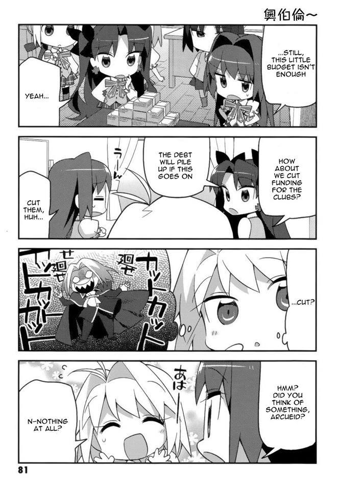 Type-Moon Gakuen - Chibi Chuki! Chapter 5 page 5 - Chapter 5: Rin and Silver