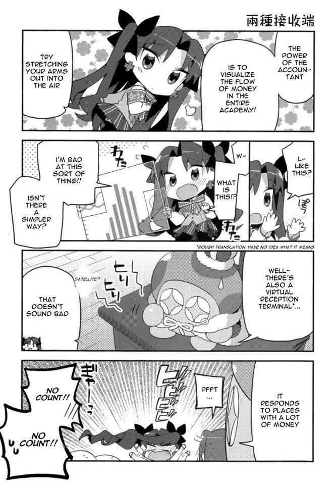 Type-Moon Gakuen - Chibi Chuki! Chapter 5 page 7 - Chapter 5: Rin and Silver