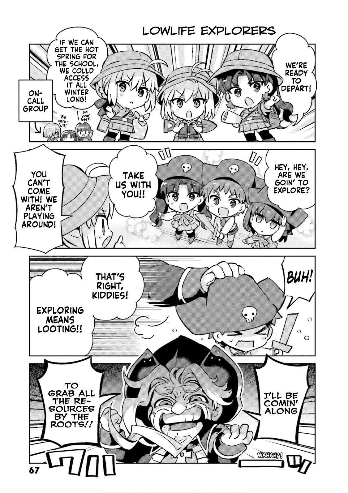 Type-Moon Gakuen - Chibi Chuki! Chapter 53 page 3 - Chapter 53: 53rd Period: The Search for the Hidden Hot Spring