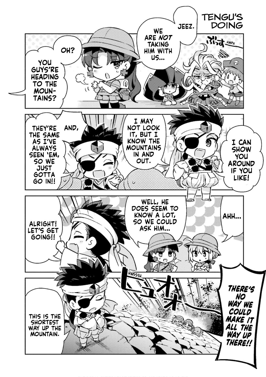 Type-Moon Gakuen - Chibi Chuki! Chapter 53 page 4 - Chapter 53: 53rd Period: The Search for the Hidden Hot Spring