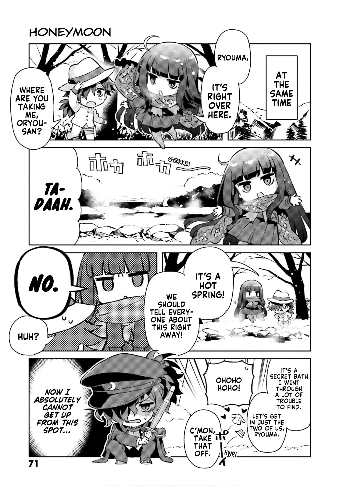 Type-Moon Gakuen - Chibi Chuki! Chapter 53 page 7 - Chapter 53: 53rd Period: The Search for the Hidden Hot Spring