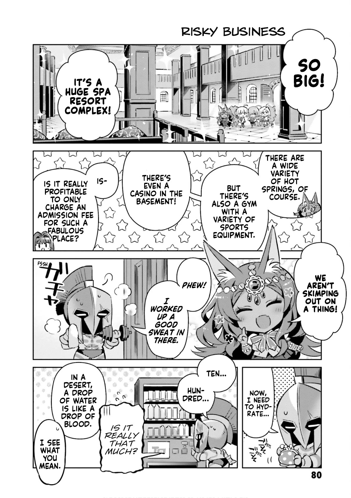 Type-Moon Gakuen - Chibi Chuki! Chapter 54 page 4 - Chapter 54: 54th Period: Spa Open