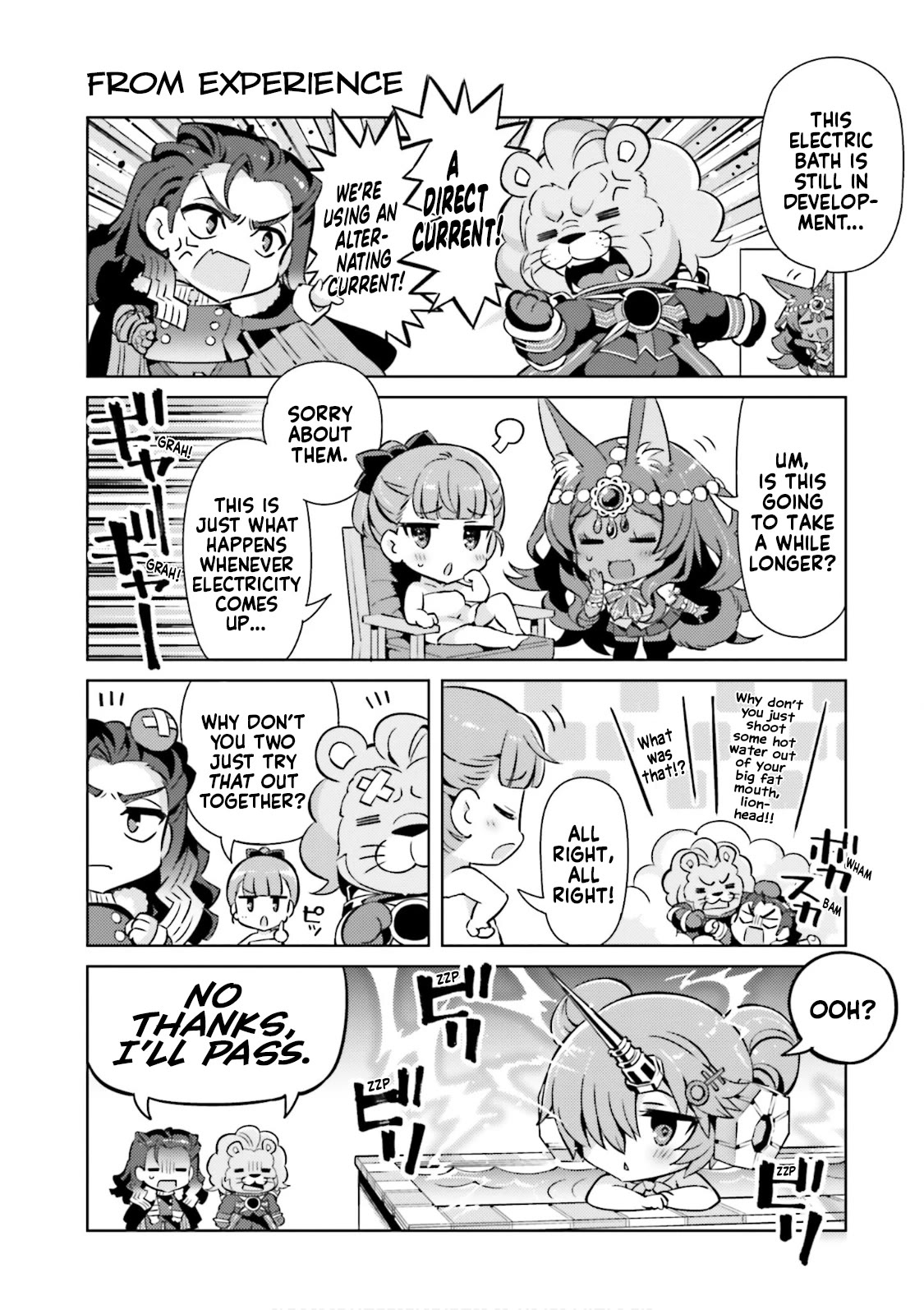Type-Moon Gakuen - Chibi Chuki! Chapter 54 page 6 - Chapter 54: 54th Period: Spa Open