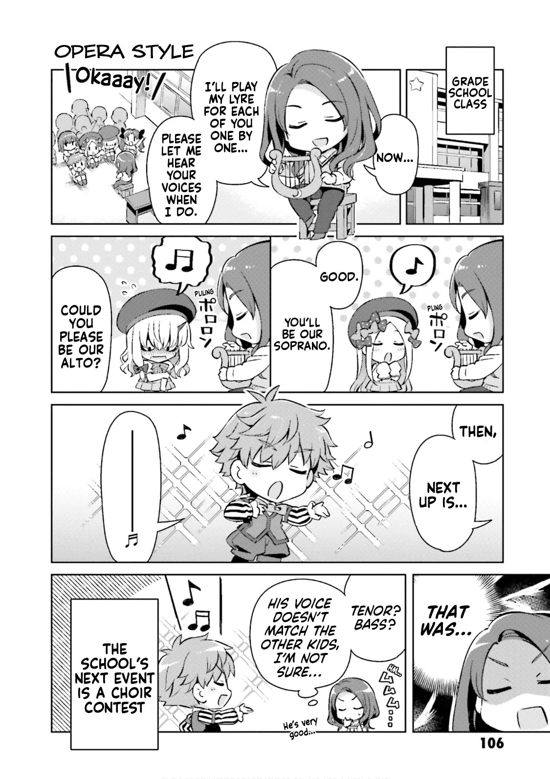 Type-Moon Gakuen - Chibi Chuki! Chapter 56 page 2 - Chapter 56: 56th Period: Harmonia