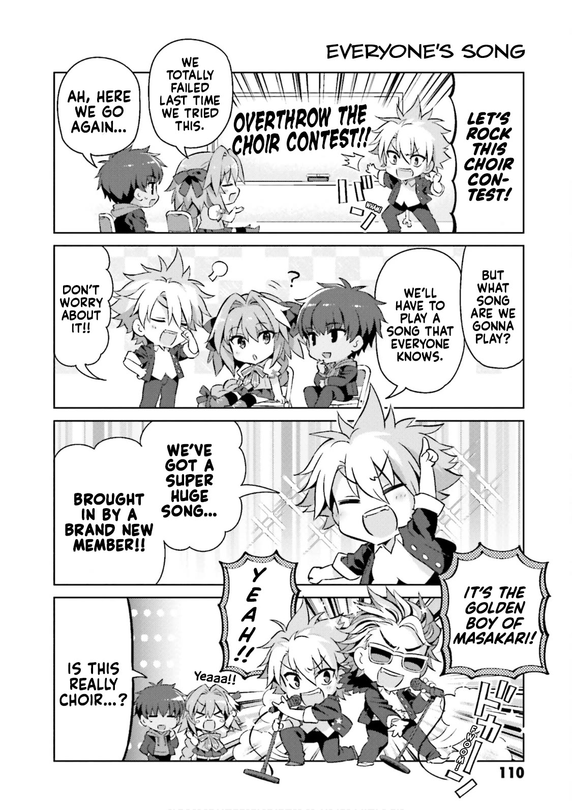 Type-Moon Gakuen - Chibi Chuki! Chapter 56 page 6 - Chapter 56: 56th Period: Harmonia