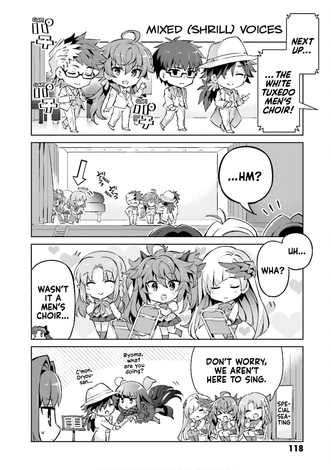 Type-Moon Gakuen - Chibi Chuki! Chapter 57 page 4 - Chapter 57: 57th Period: Singing to the Moon