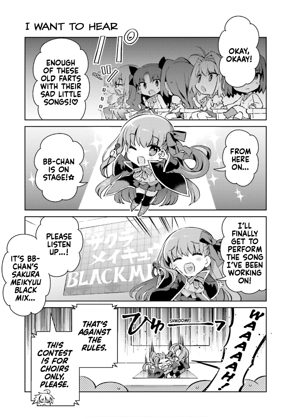 Type-Moon Gakuen - Chibi Chuki! Chapter 57 page 5 - Chapter 57: 57th Period: Singing to the Moon