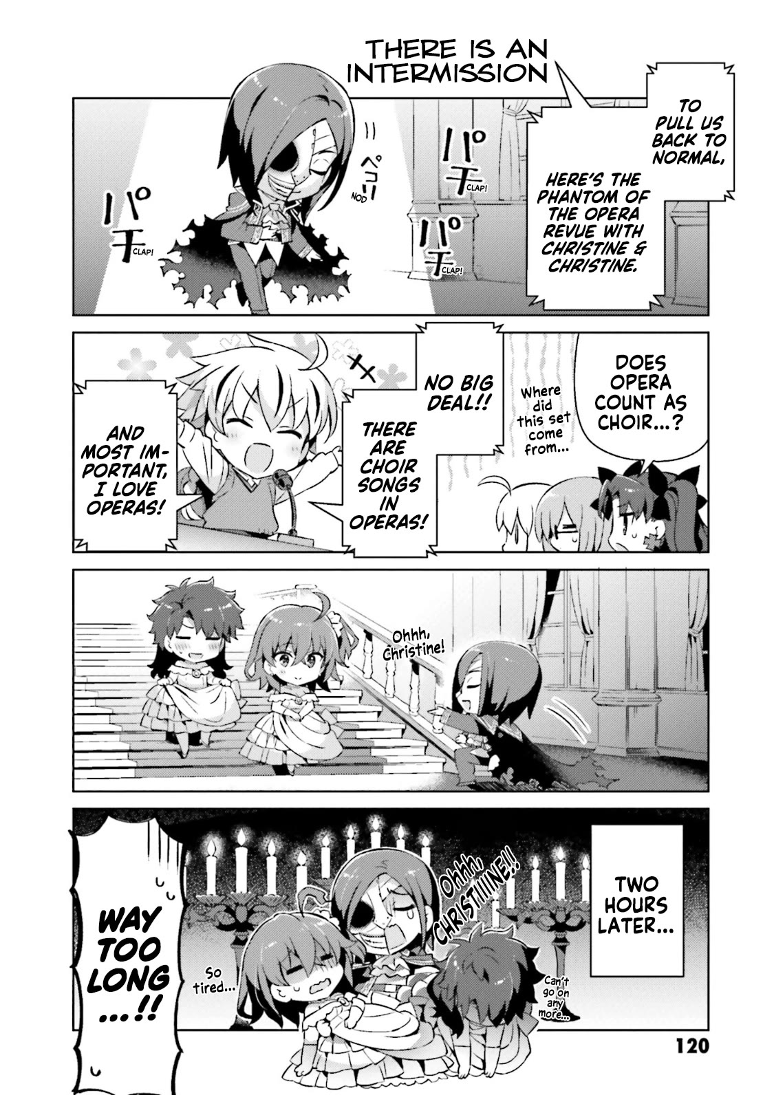 Type-Moon Gakuen - Chibi Chuki! Chapter 57 page 6 - Chapter 57: 57th Period: Singing to the Moon