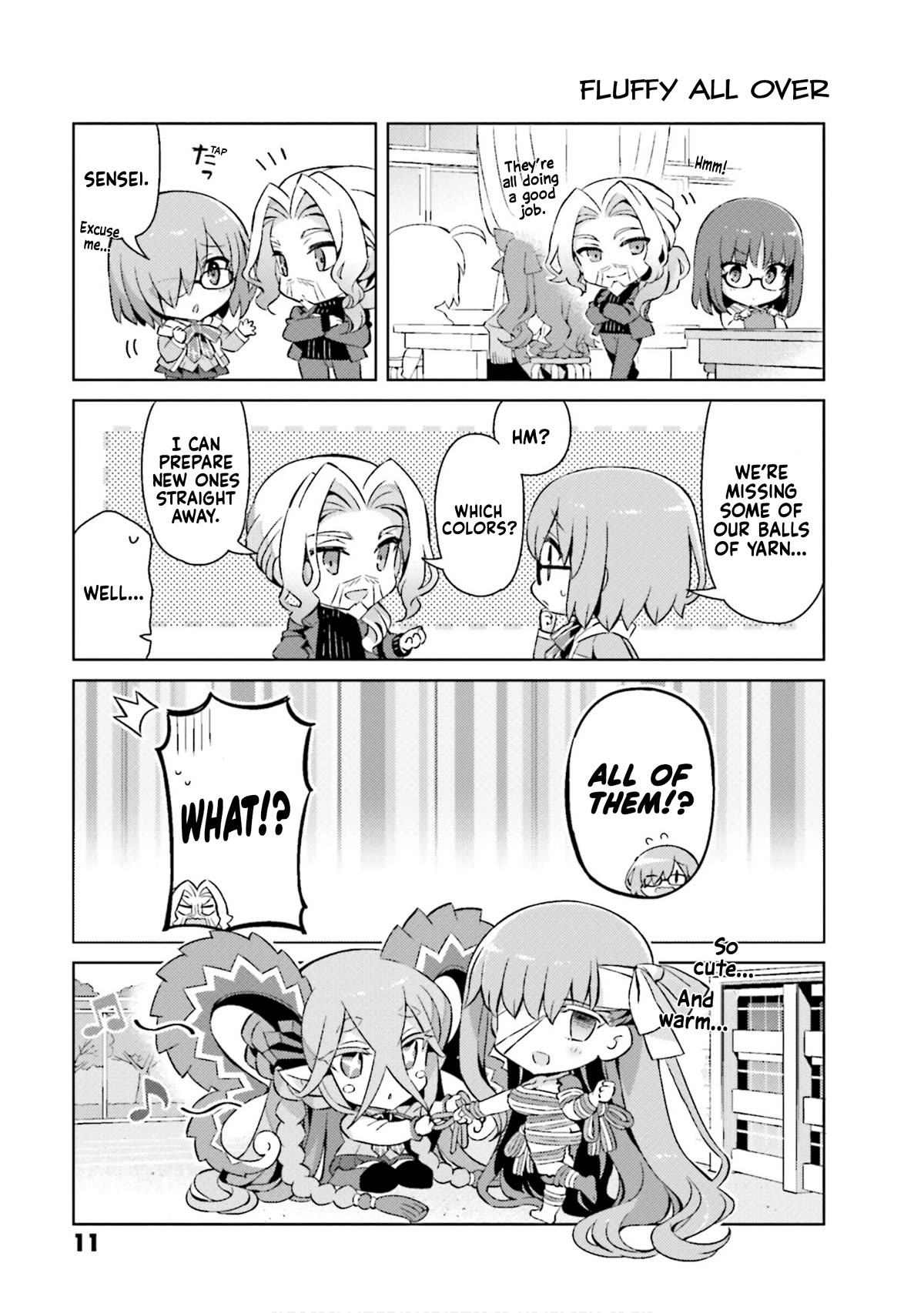 Type-Moon Gakuen - Chibi Chuki! Chapter 58 page 12 - Chapter 58: 58th Period: Binding Ties