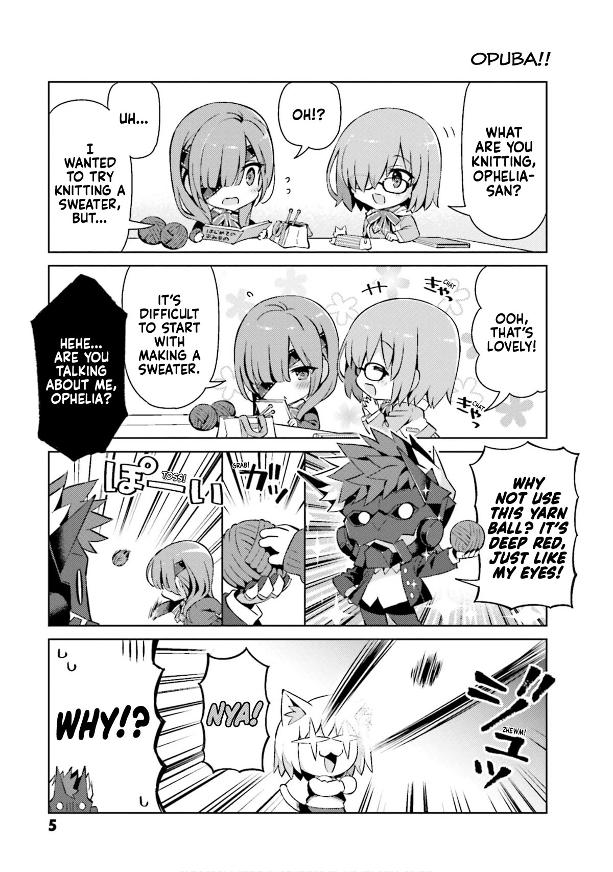 Type-Moon Gakuen - Chibi Chuki! Chapter 58 page 6 - Chapter 58: 58th Period: Binding Ties