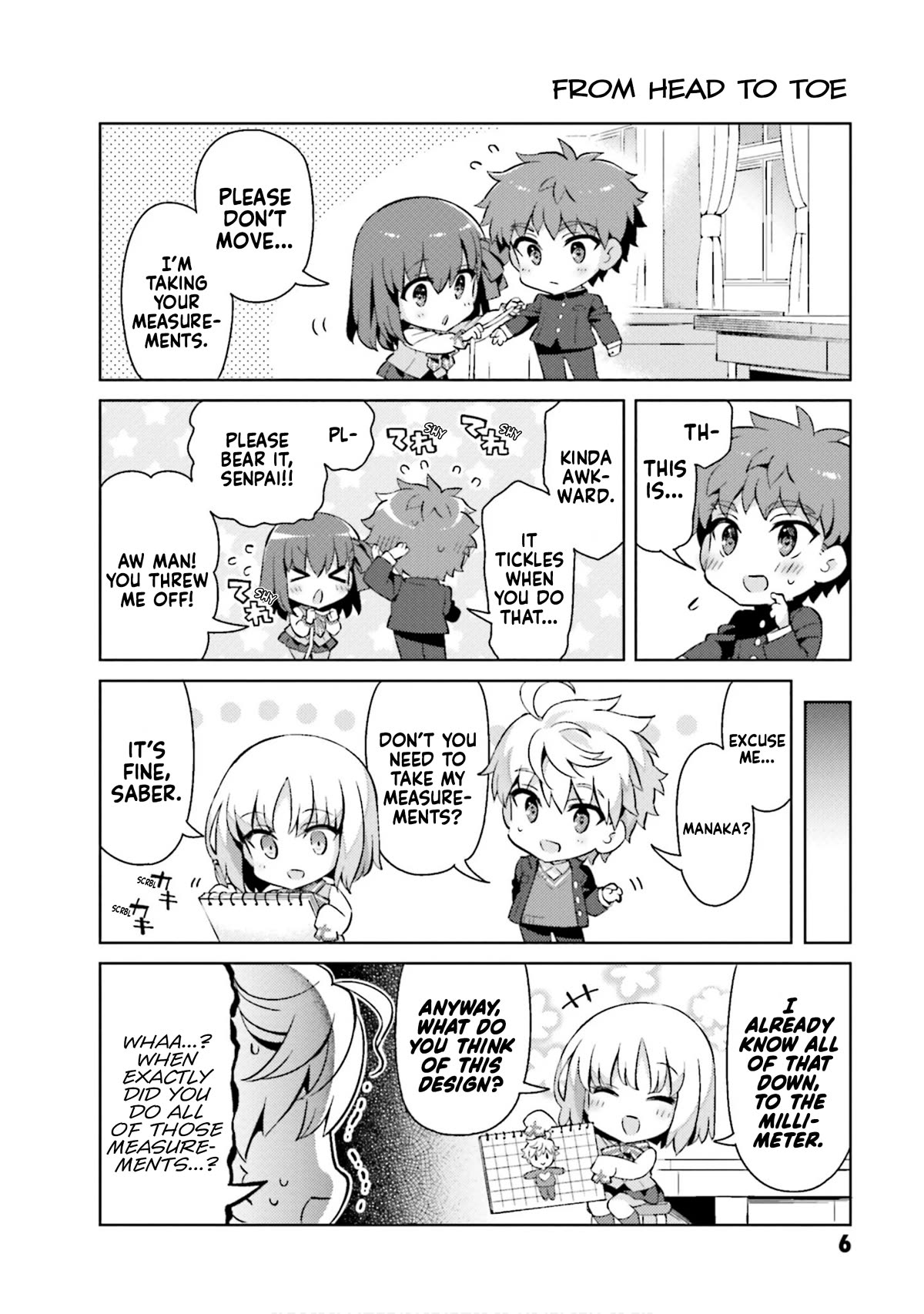 Type-Moon Gakuen - Chibi Chuki! Chapter 58 page 7 - Chapter 58: 58th Period: Binding Ties