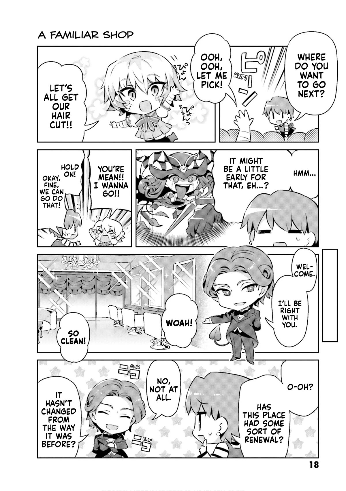 Type-Moon Gakuen - Chibi Chuki! Chapter 59 page 4 - Chapter 59: 59th Period: Let's Go On A Company Field Trip!