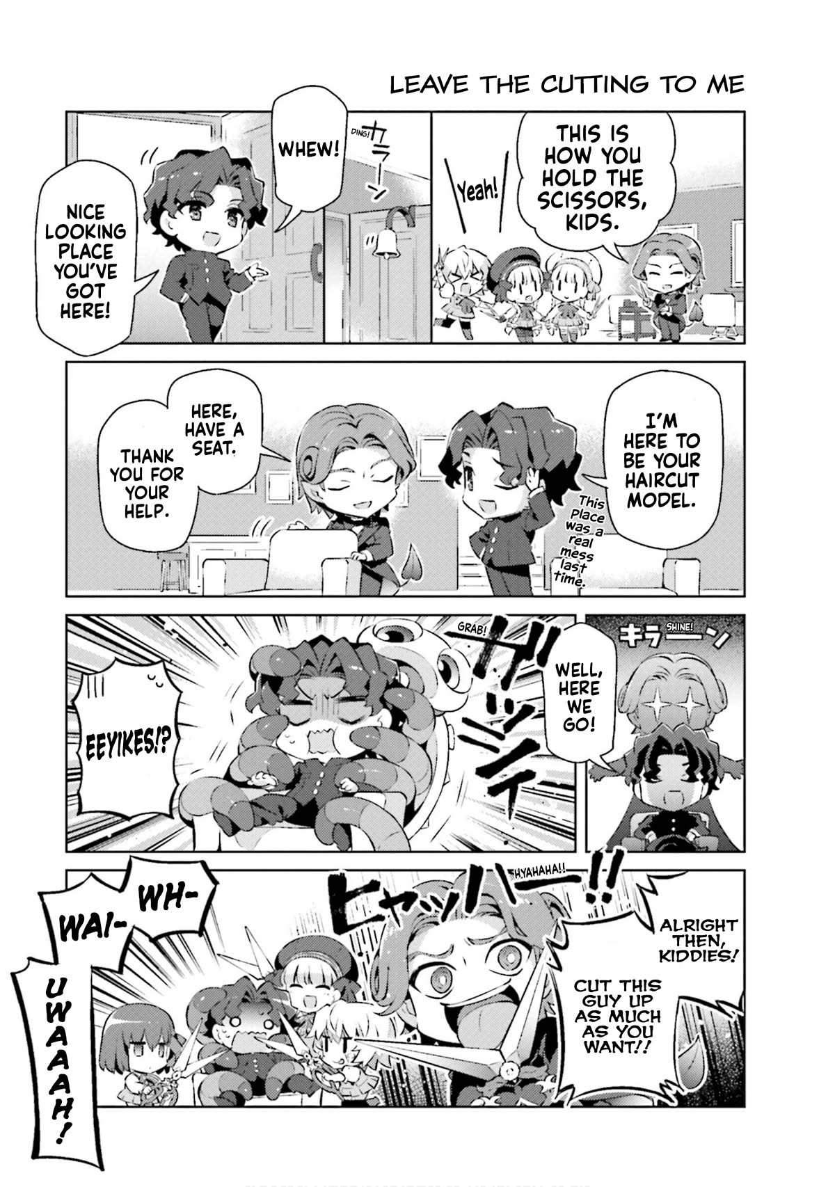 Type-Moon Gakuen - Chibi Chuki! Chapter 59 page 5 - Chapter 59: 59th Period: Let's Go On A Company Field Trip!
