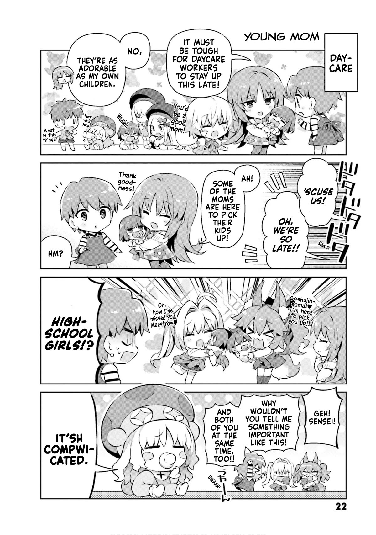 Type-Moon Gakuen - Chibi Chuki! Chapter 59 page 8 - Chapter 59: 59th Period: Let's Go On A Company Field Trip!
