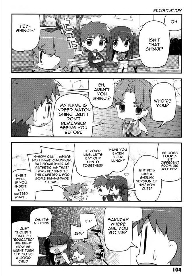 Type-Moon Gakuen - Chibi Chuki! Chapter 6 page 10 - Chapter 6: Can You Make 100 Friends?
