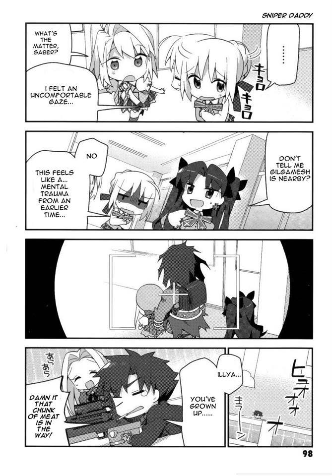 Type-Moon Gakuen - Chibi Chuki! Chapter 6 page 3 - Chapter 6: Can You Make 100 Friends?