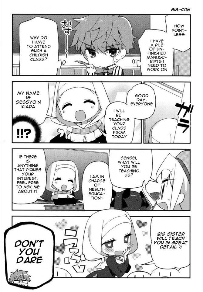 Type-Moon Gakuen - Chibi Chuki! Chapter 6 page 7 - Chapter 6: Can You Make 100 Friends?