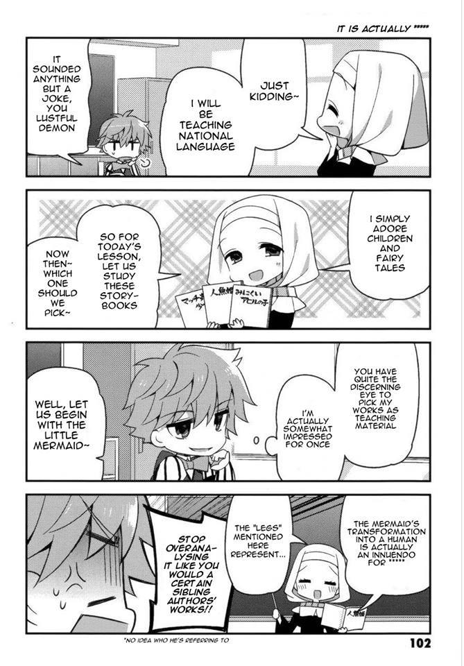 Type-Moon Gakuen - Chibi Chuki! Chapter 6 page 8 - Chapter 6: Can You Make 100 Friends?