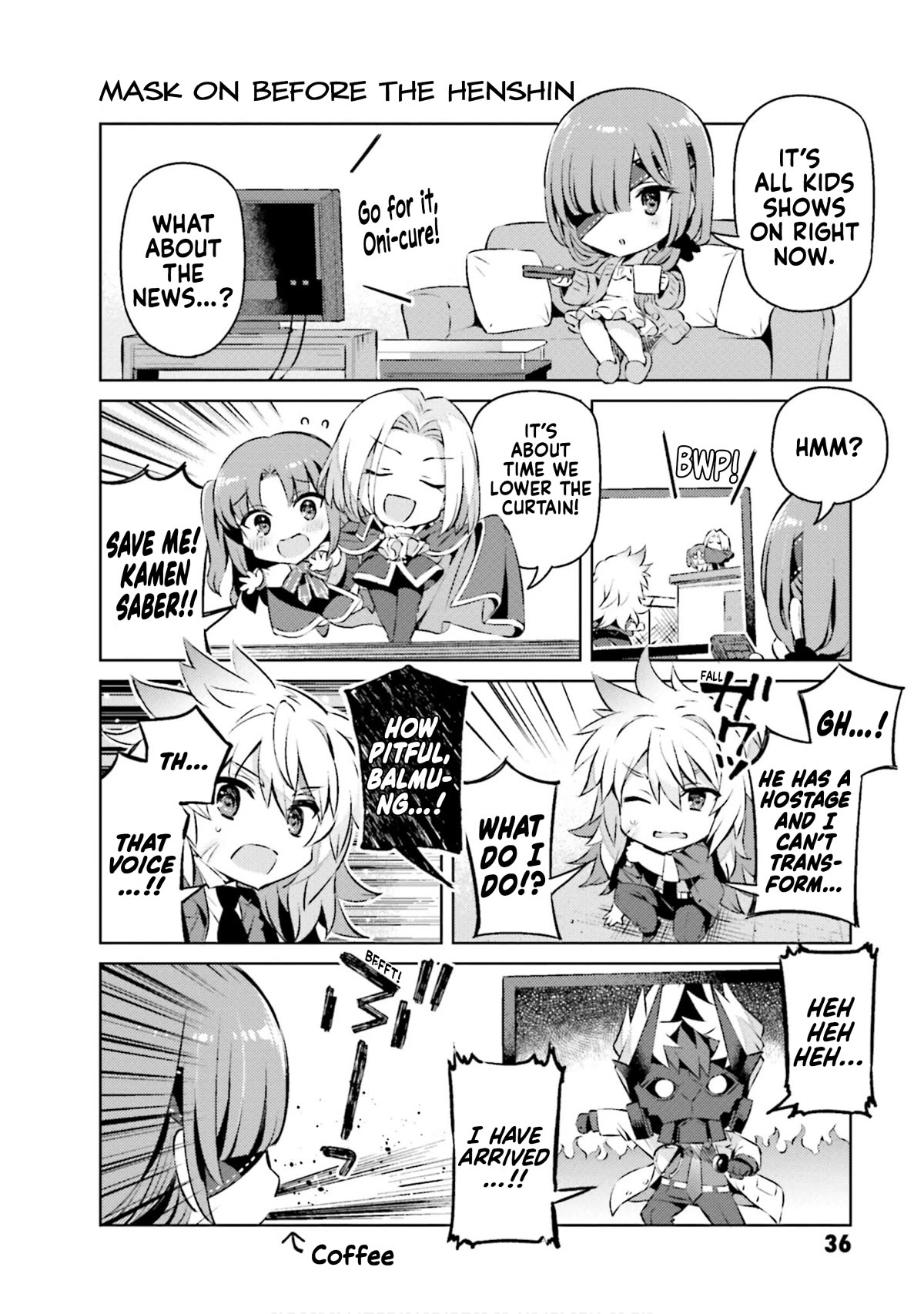 Type-Moon Gakuen - Chibi Chuki! Chapter 61 page 2 - Chapter 61: 61st Period: Morning (Part 2)