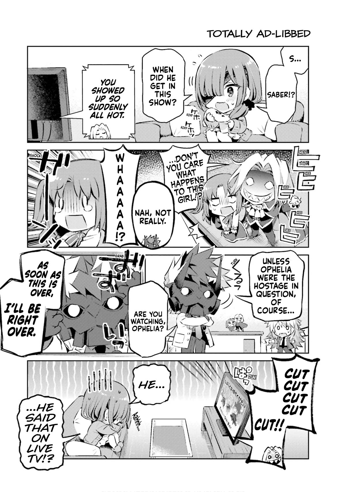 Type-Moon Gakuen - Chibi Chuki! Chapter 61 page 3 - Chapter 61: 61st Period: Morning (Part 2)