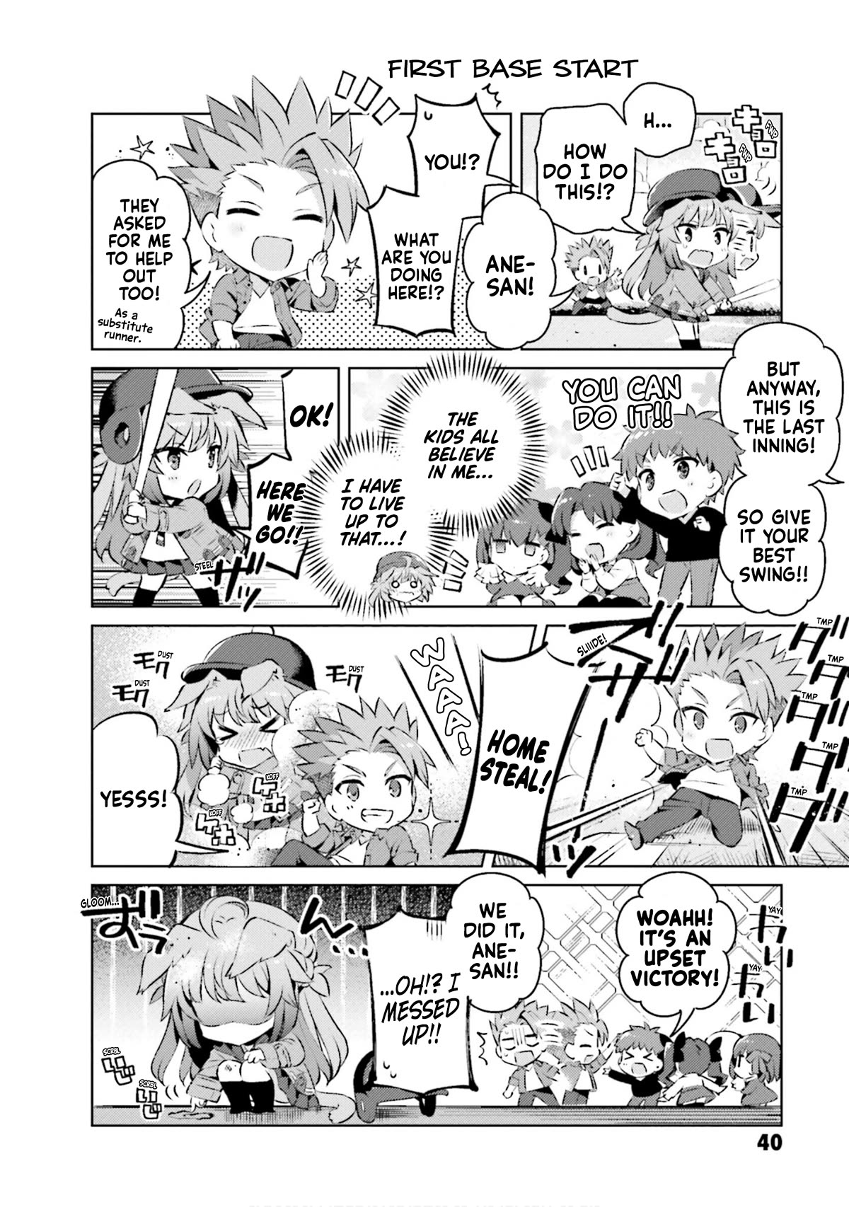 Type-Moon Gakuen - Chibi Chuki! Chapter 61 page 6 - Chapter 61: 61st Period: Morning (Part 2)