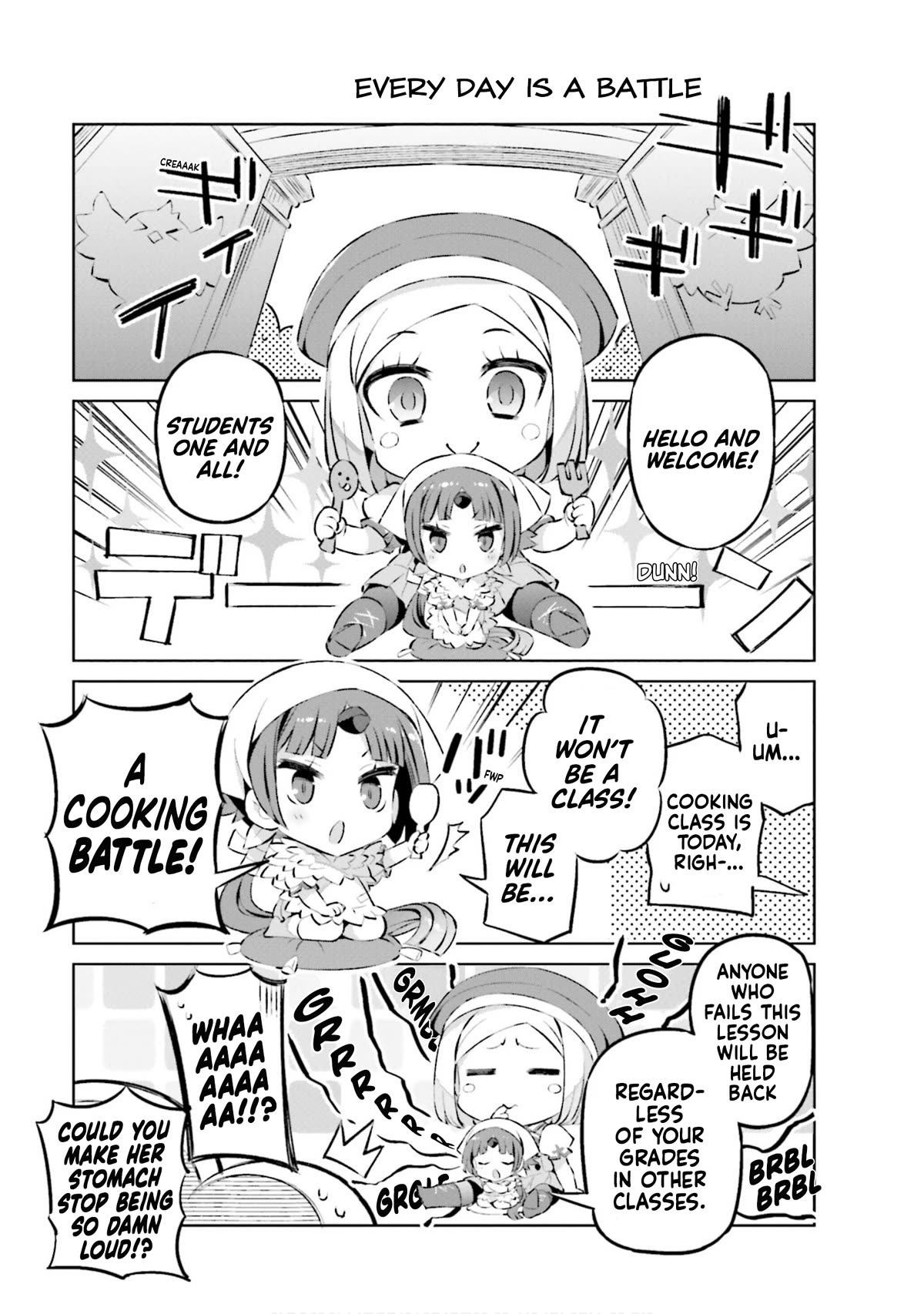 Type-Moon Gakuen - Chibi Chuki! Chapter 62 page 3 - Chapter 62: 62nd Period: The Heiress is a Gradeschooler and a Home-Ec Teacher?