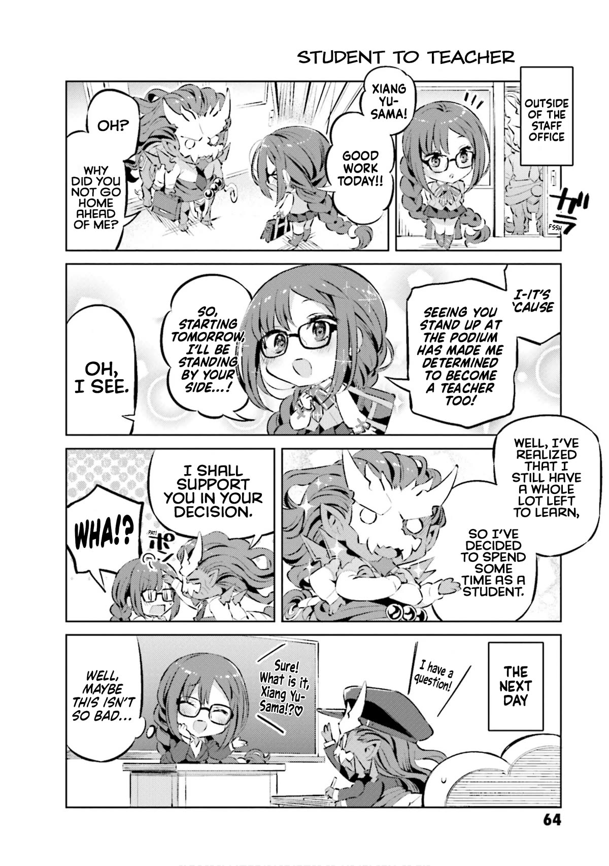 Type-Moon Gakuen - Chibi Chuki! Chapter 63 page 10 - Chapter 63: 63rd Period: We Do School-like Things Too.