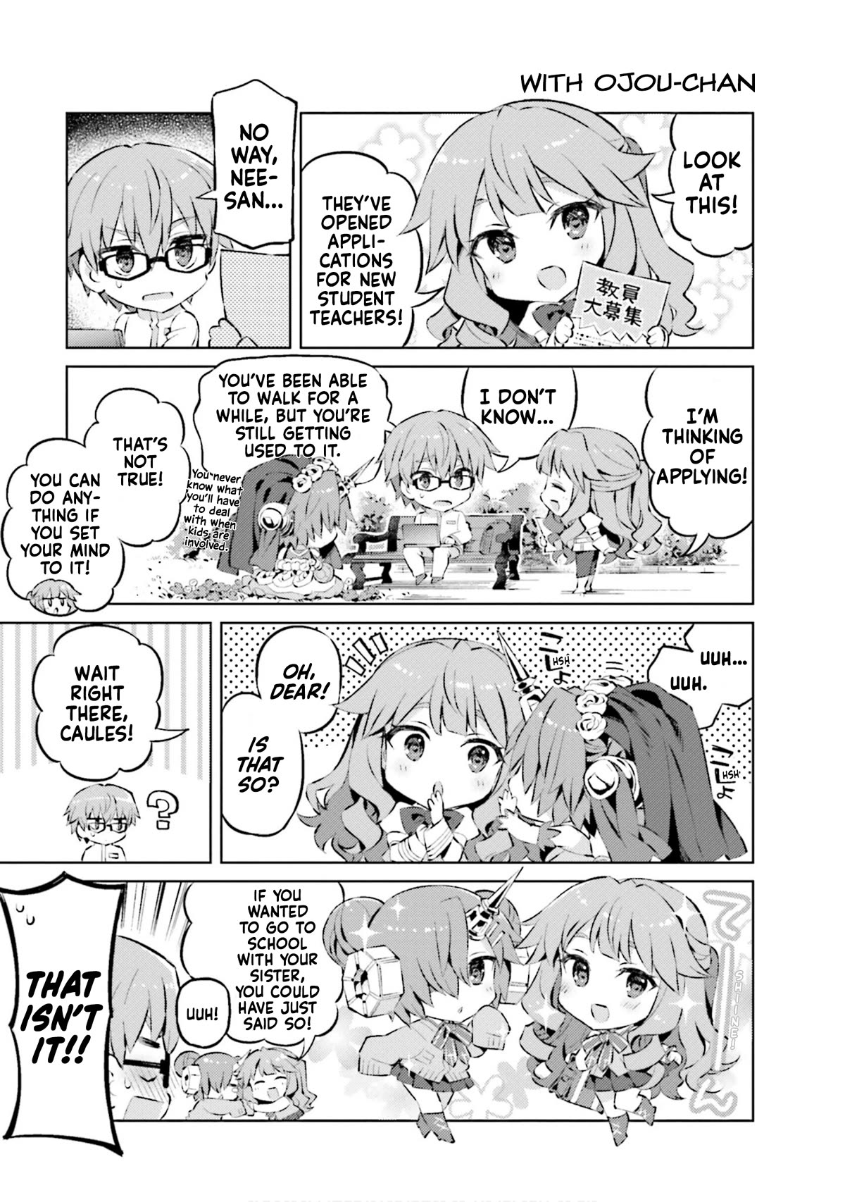 Type-Moon Gakuen - Chibi Chuki! Chapter 63 page 3 - Chapter 63: 63rd Period: We Do School-like Things Too.