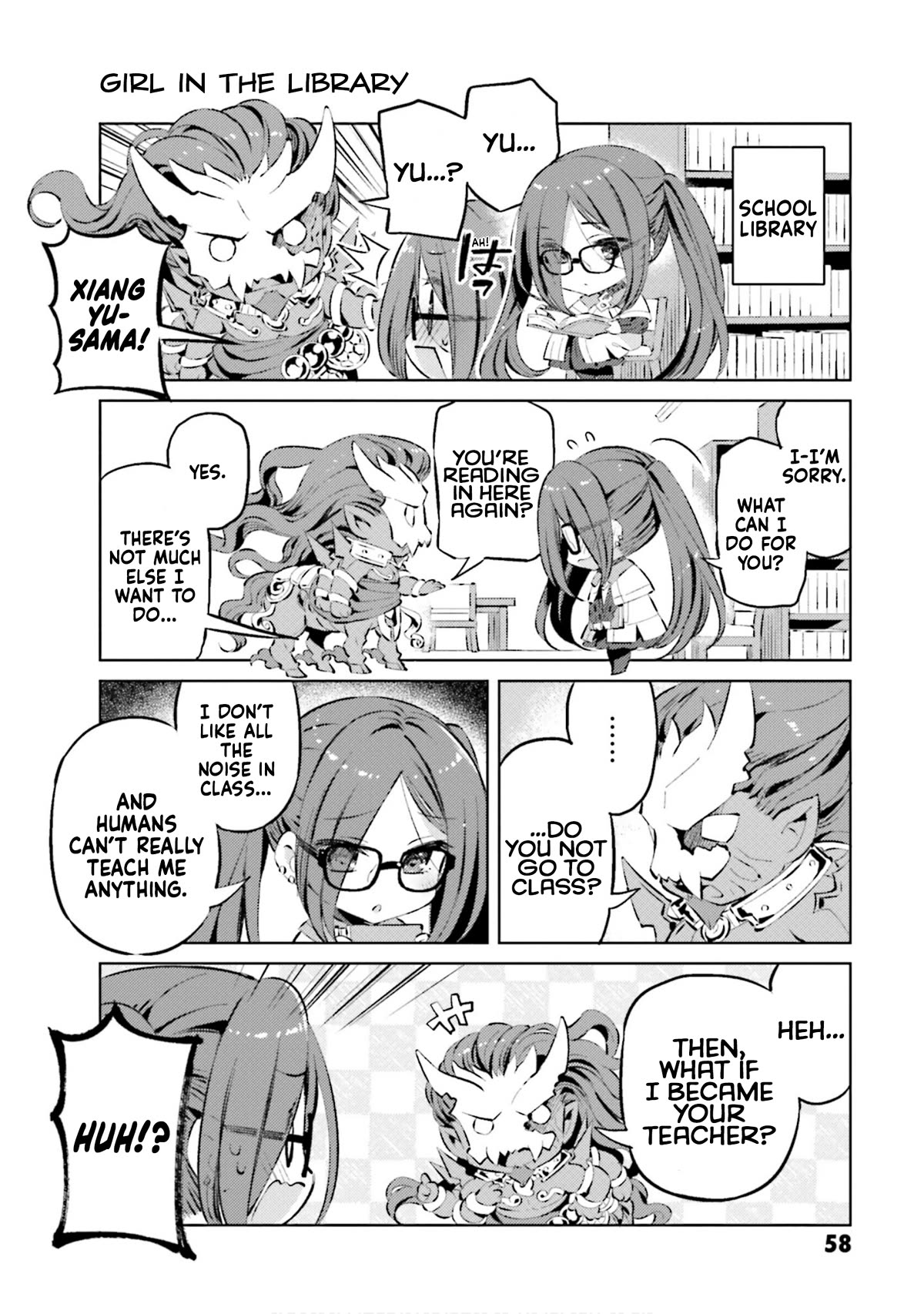 Type-Moon Gakuen - Chibi Chuki! Chapter 63 page 4 - Chapter 63: 63rd Period: We Do School-like Things Too.
