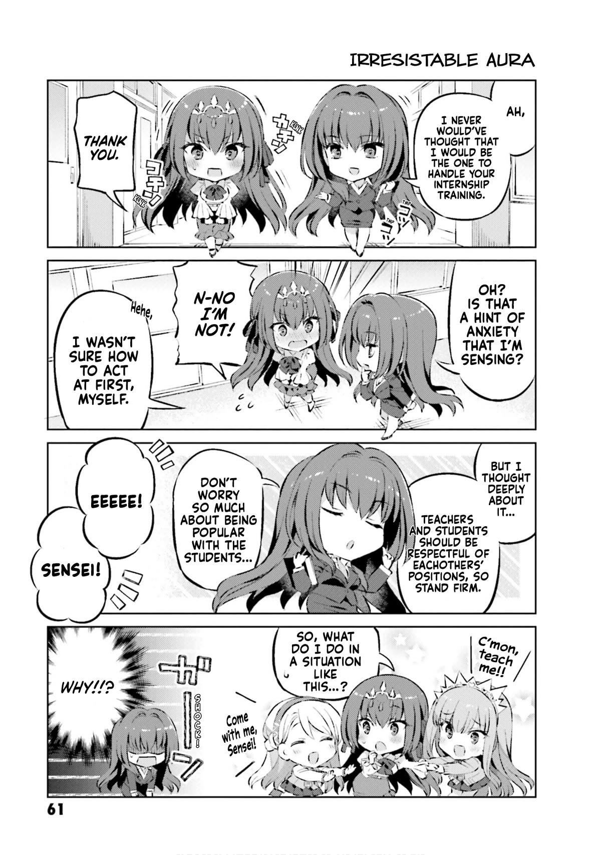 Type-Moon Gakuen - Chibi Chuki! Chapter 63 page 7 - Chapter 63: 63rd Period: We Do School-like Things Too.